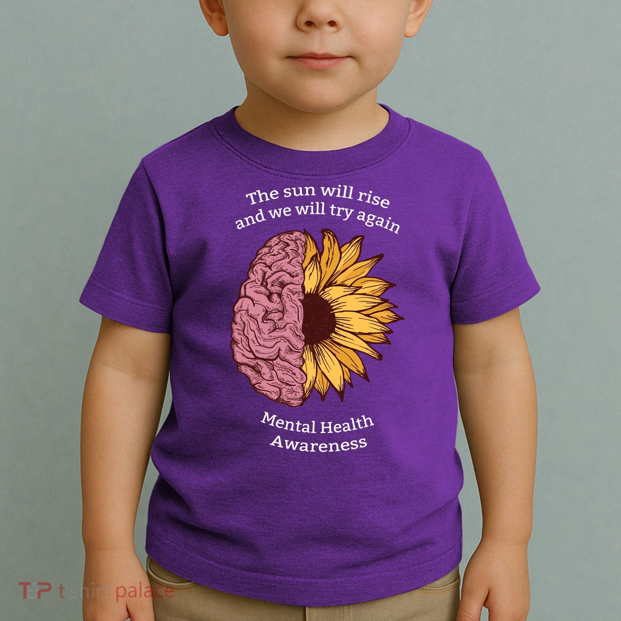 Mental Health Awareness Sun Will Rise Toddler T-Shirt