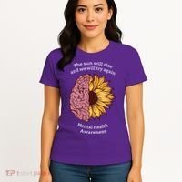Mental Health Awareness Sun Will Rise Women's T-Shirt thumb 4
