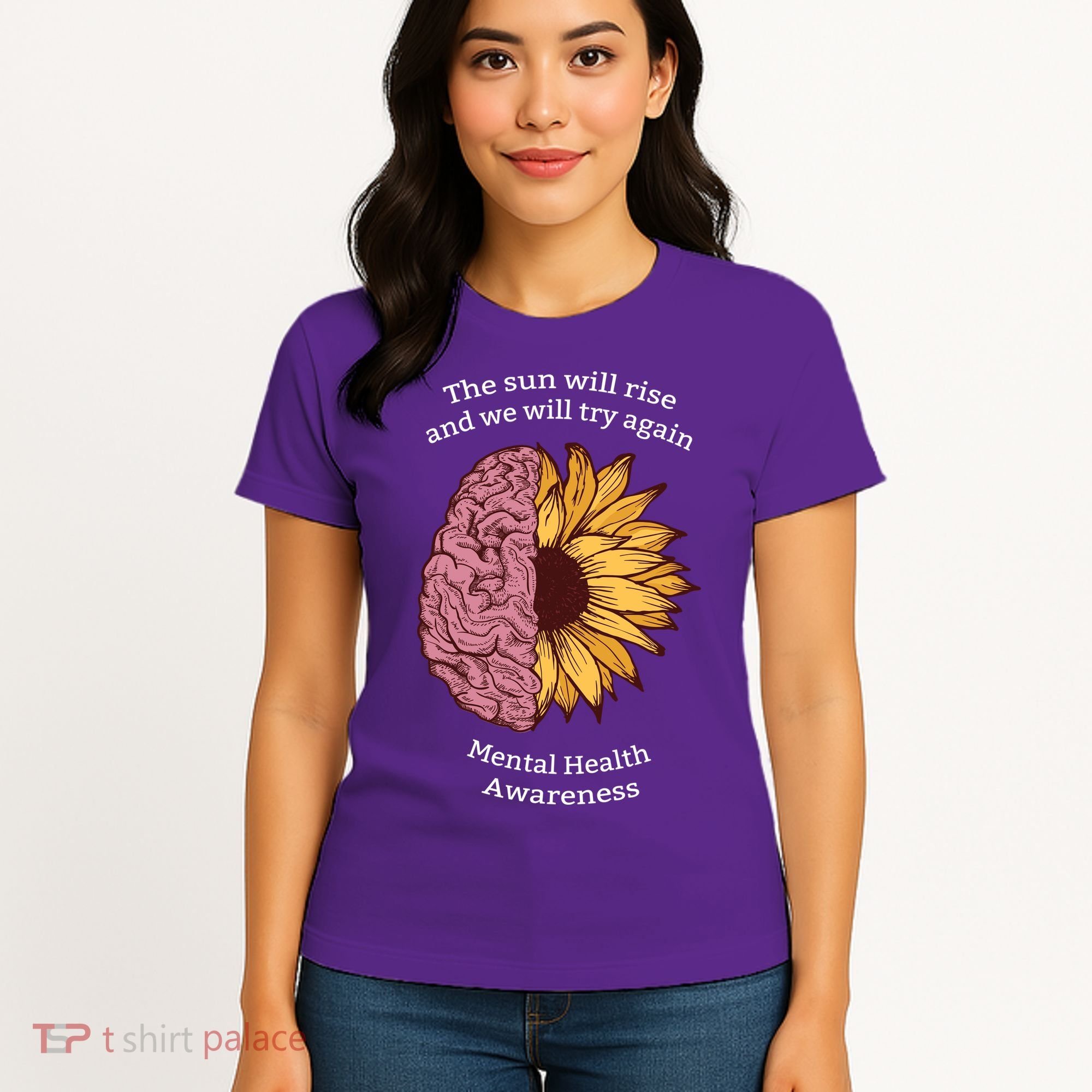 Mental Health Awareness Sun Will Rise Women's T-Shirt