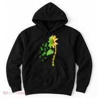 Mental Health Awareness Sunflower Ribbon Hoodie thumb 0