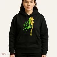 Mental Health Awareness Sunflower Ribbon Hoodie thumb 5