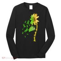 Mental Health Awareness Sunflower Ribbon Long Sleeve Shirt thumb 0