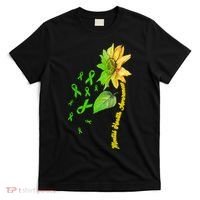 Mental Health Awareness Sunflower Ribbon T-Shirt thumb 0