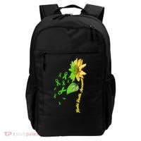 Mental Health Awareness Sunflower Ribbon Backpack thumb 0