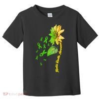 Mental Health Awareness Sunflower Ribbon Toddler T-Shirt thumb 0
