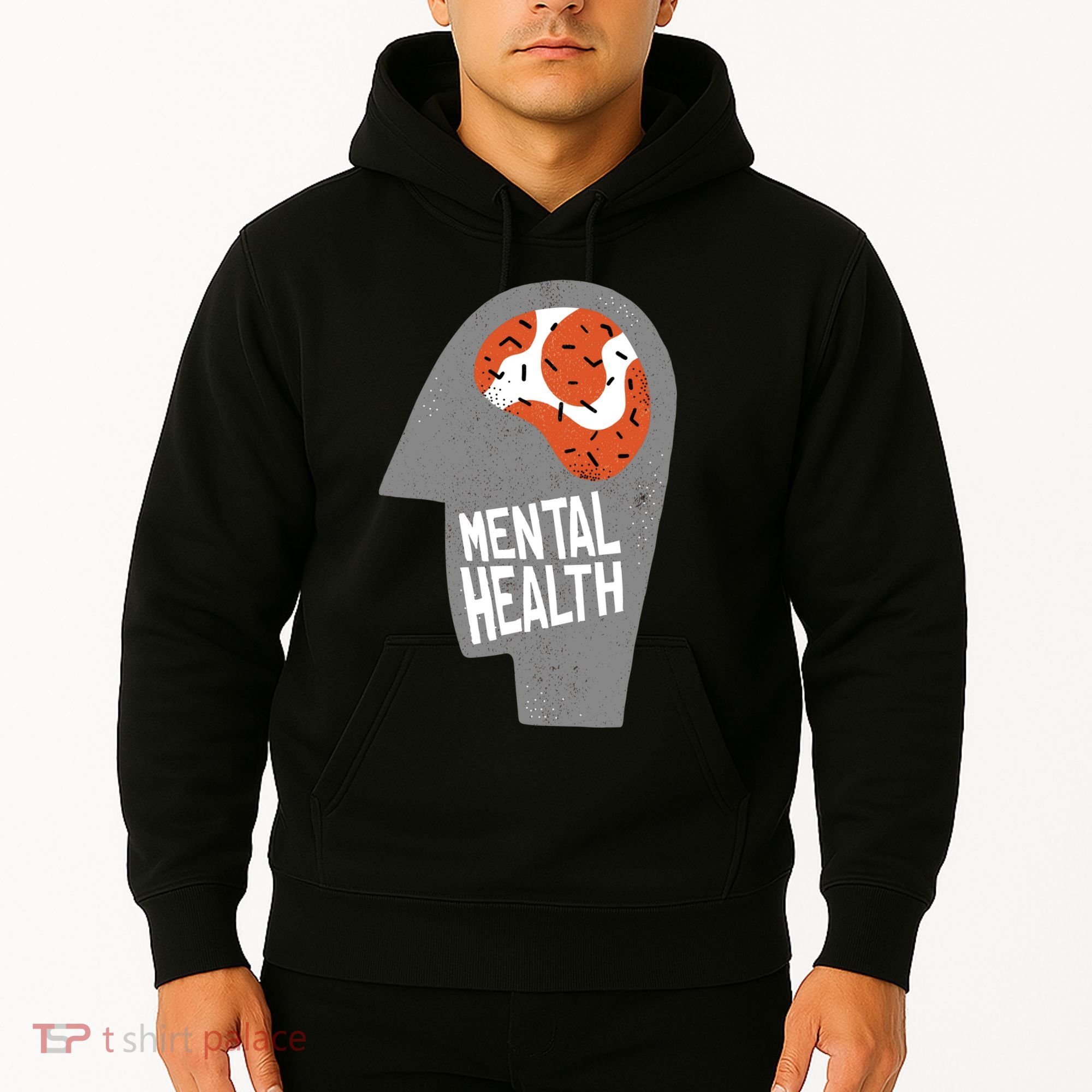 Mental Health Brain Hoodie