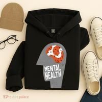 Mental Health Brain Hoodie thumb 4