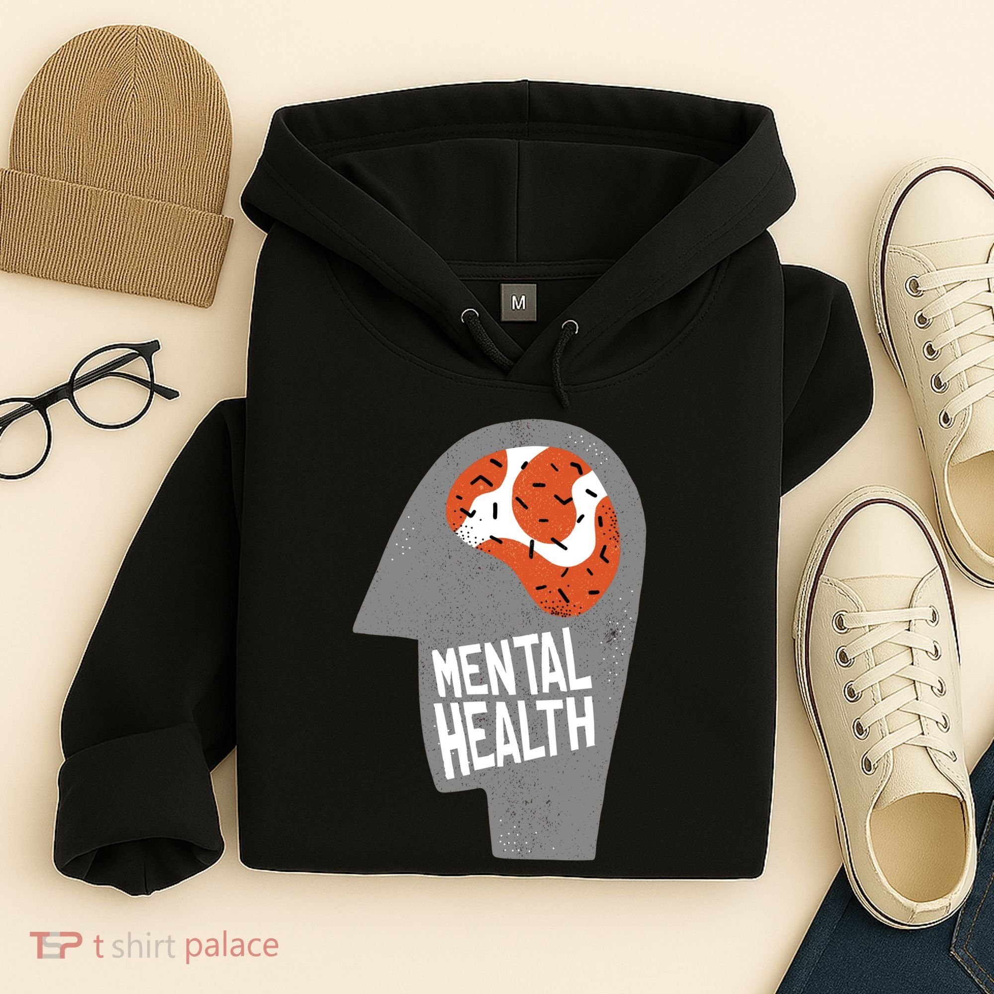 Mental Health Brain Hoodie