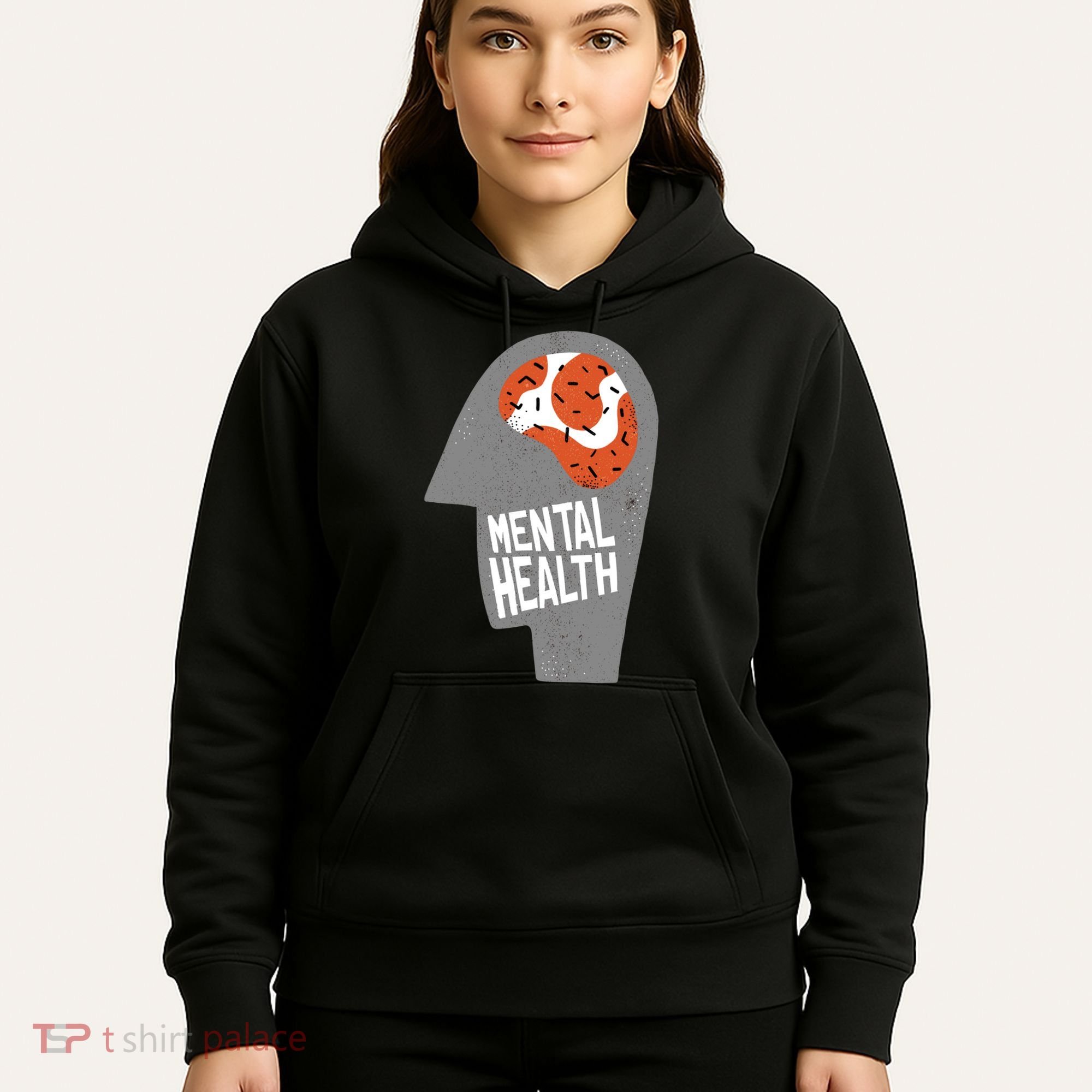 Mental Health Brain Hoodie
