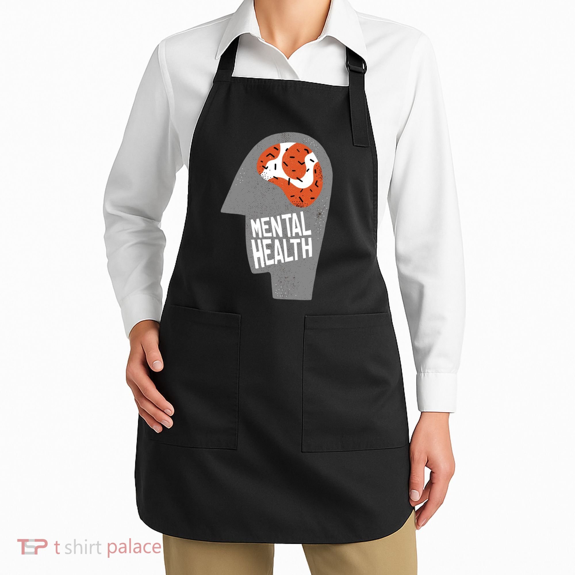Mental Health Brain Apron