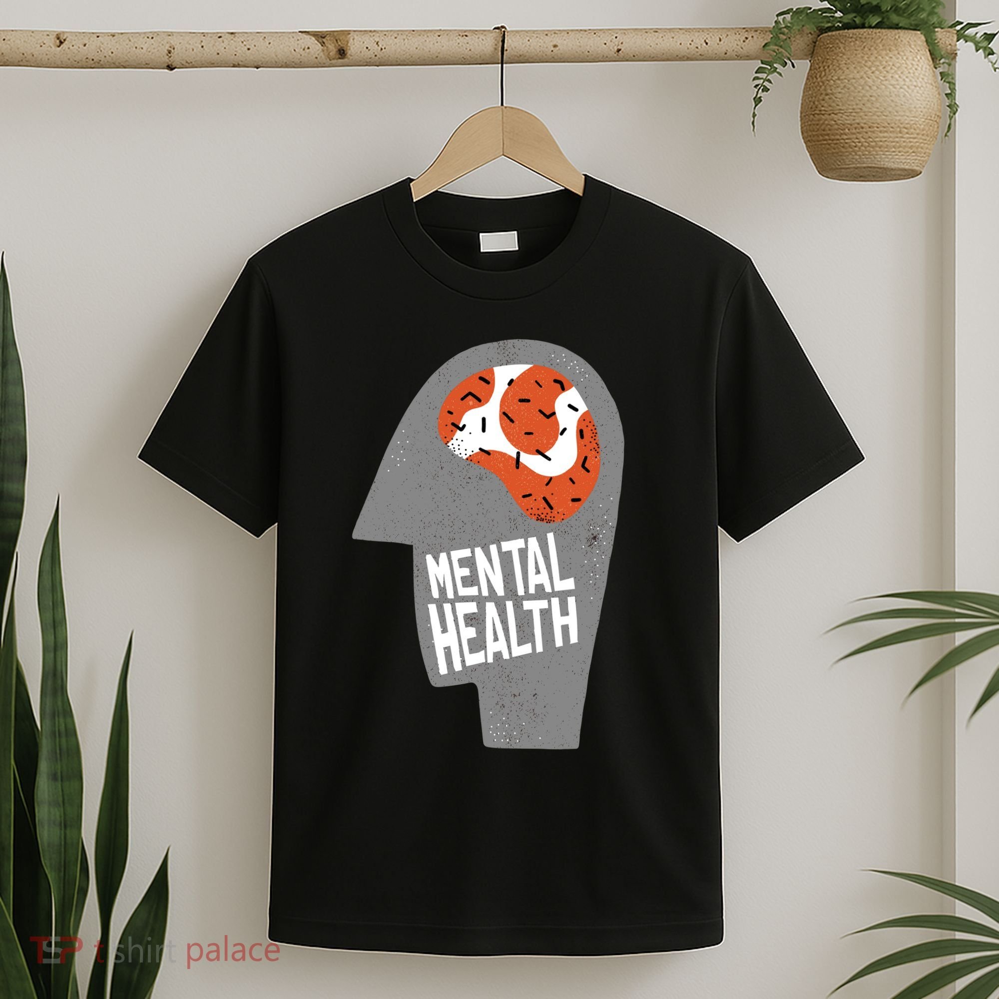 Mental Health Brain T-Shirt