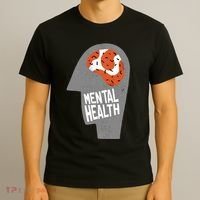 Mental Health Brain T-Shirt thumb 3