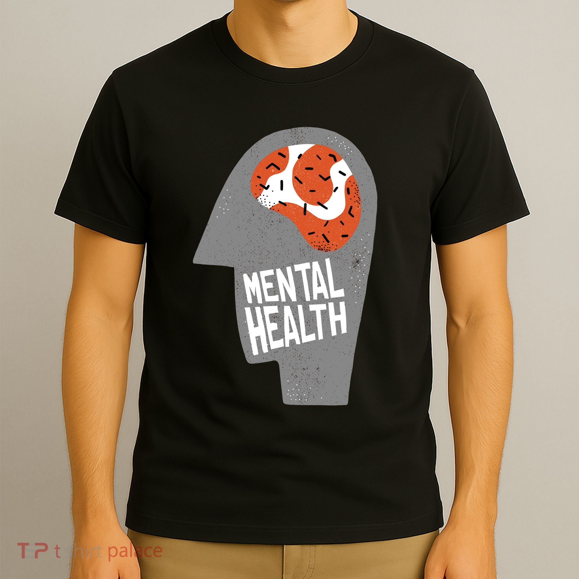Mental Health Brain T-Shirt