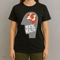 Mental Health Brain T-Shirt thumb 4