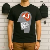 Mental Health Brain T-Shirt thumb 6