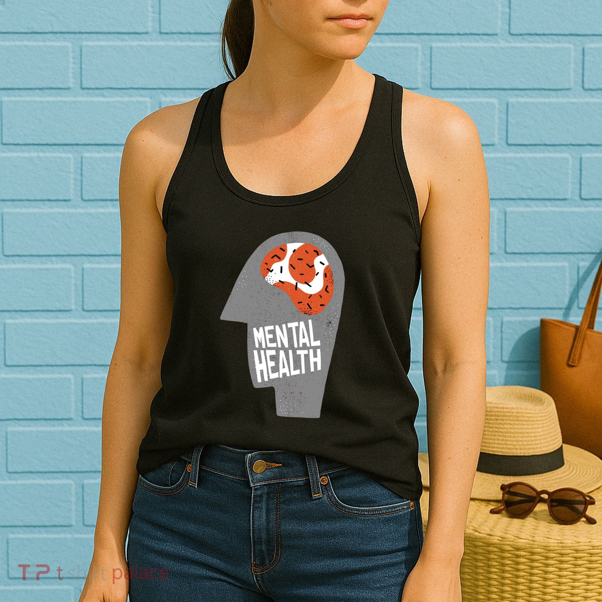 Mental Health Brain Women's Tank Top