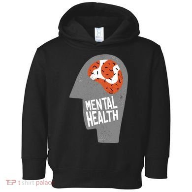 Mental Health Brain Toddler Hoodie