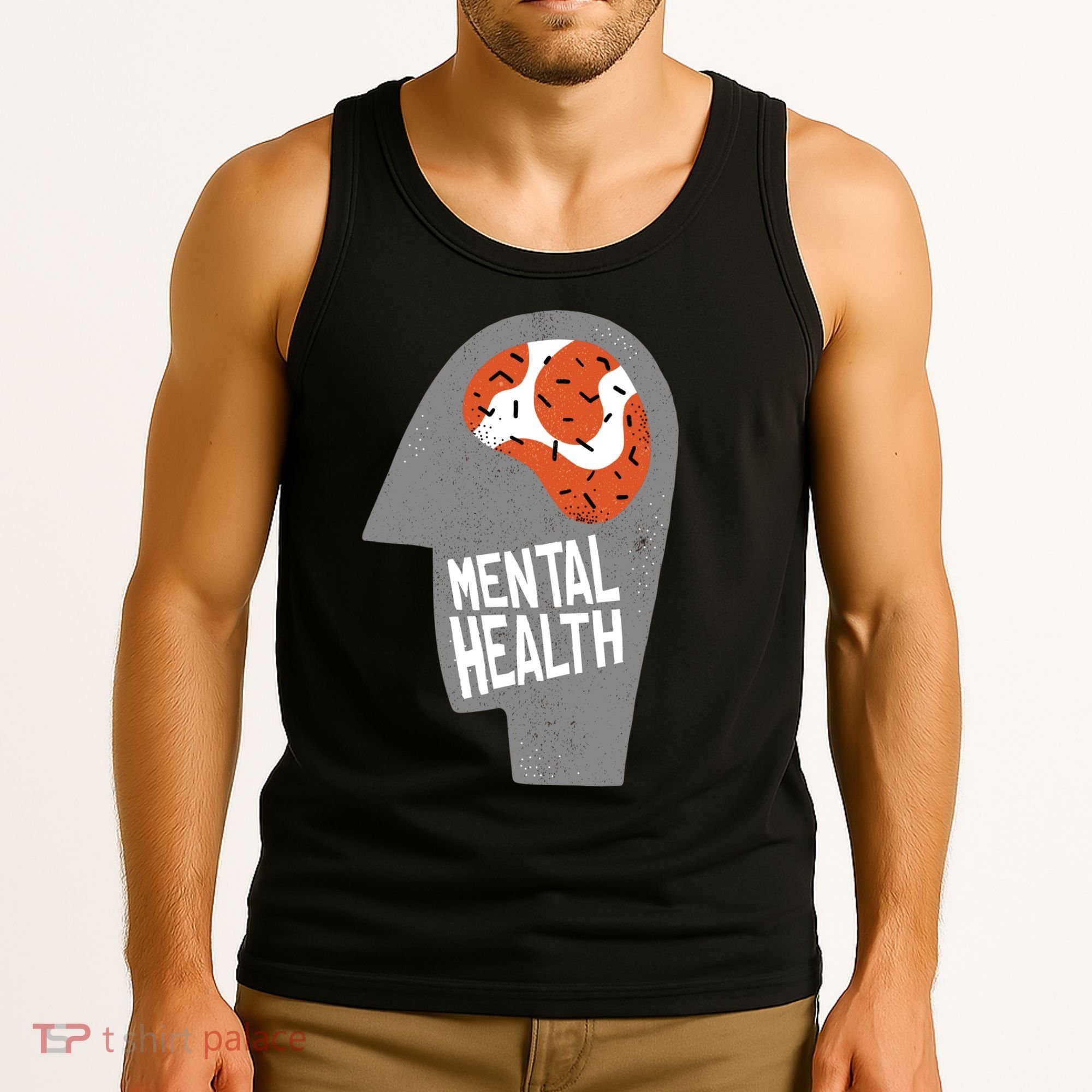 Mental Health Brain Tank Top