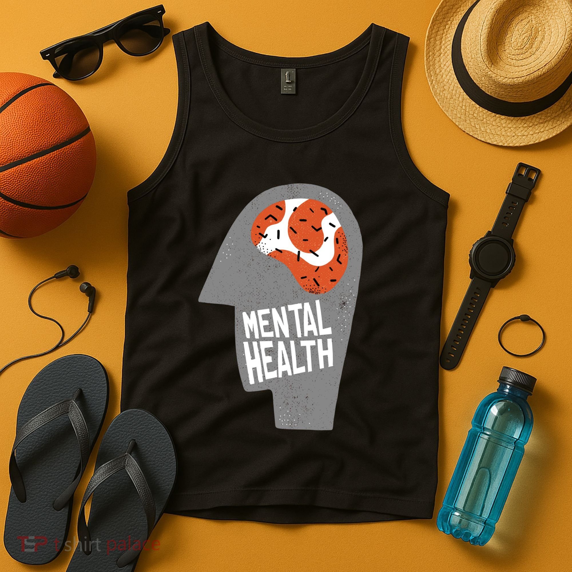 Mental Health Brain Tank Top