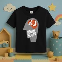 Mental Health Brain Toddler T-Shirt thumb 3