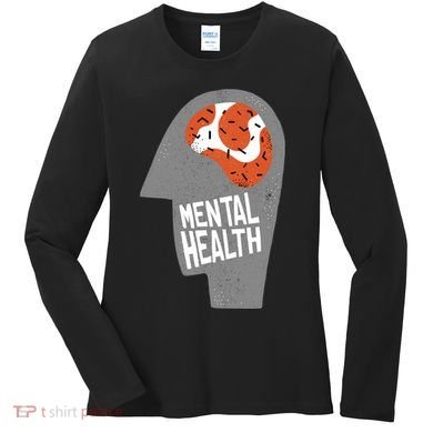 Mental Health Brain Women's Long Sleeve Shirt