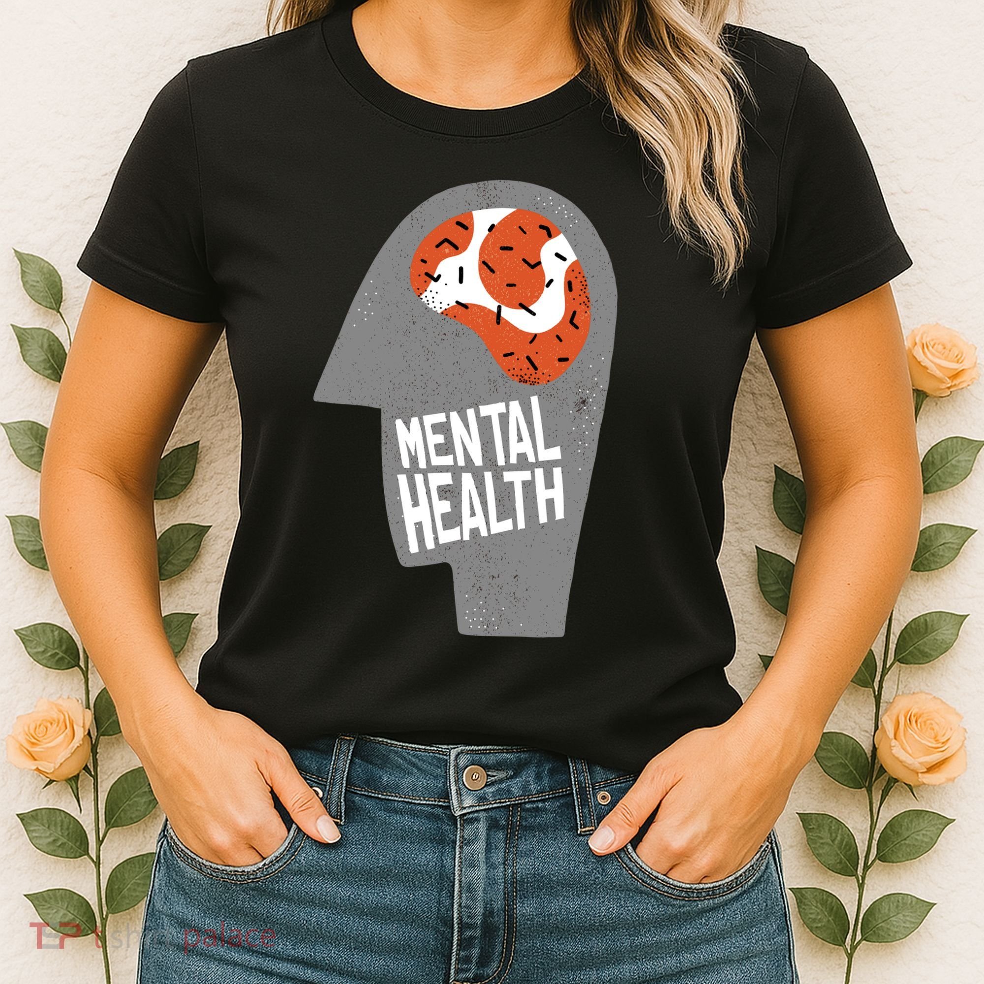 Mental Health Brain Women's T-Shirt