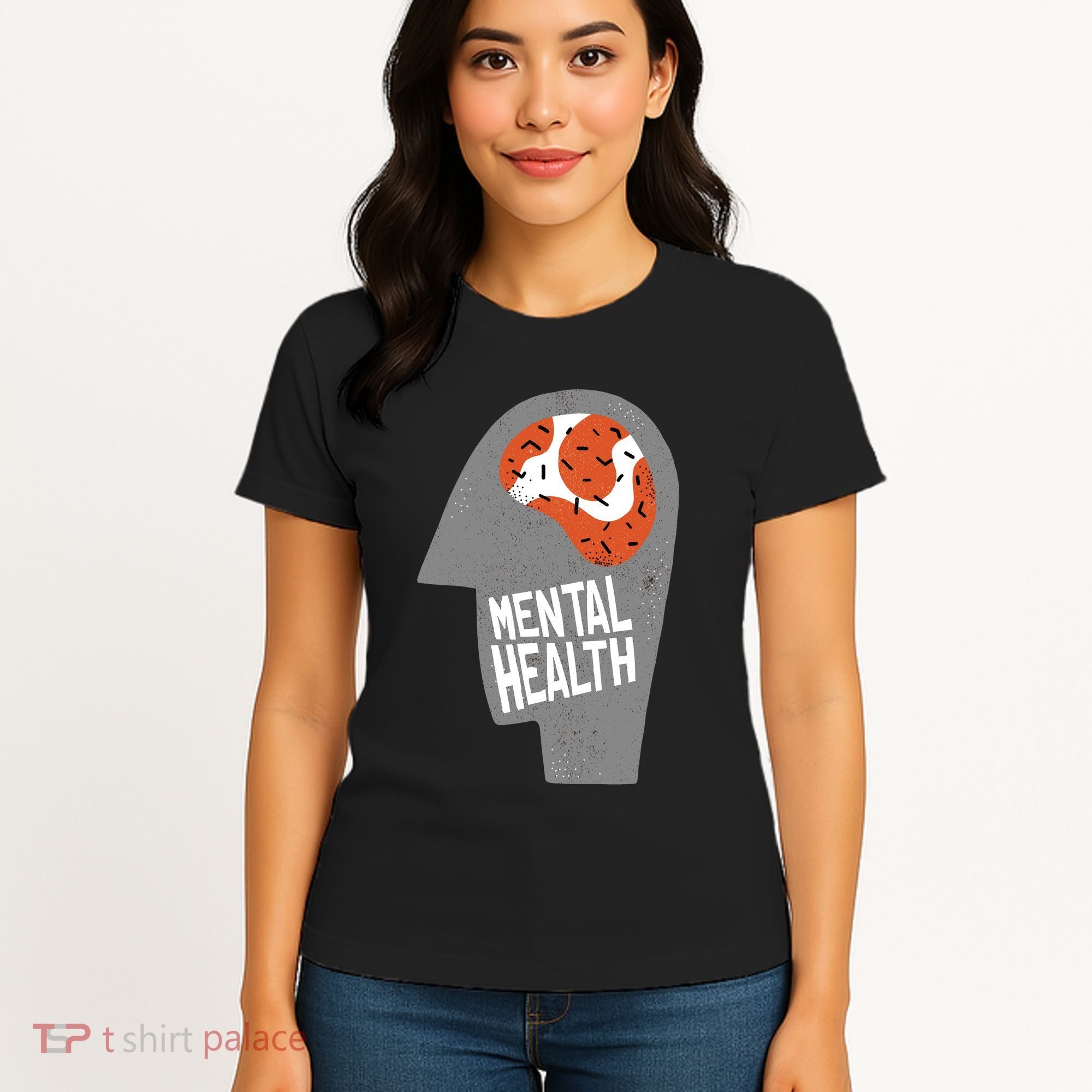Mental Health Brain Women's T-Shirt