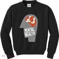 Mental Health Brain Kids Sweatshirt thumb 0