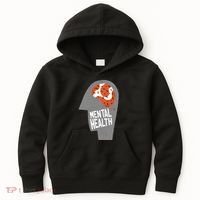 Mental Health Brain Kids Hoodie thumb 0