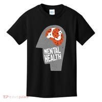 Mental Health Brain Kids T-Shirt thumb 0