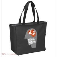 Mental Health Brain Tote Bag thumb 2