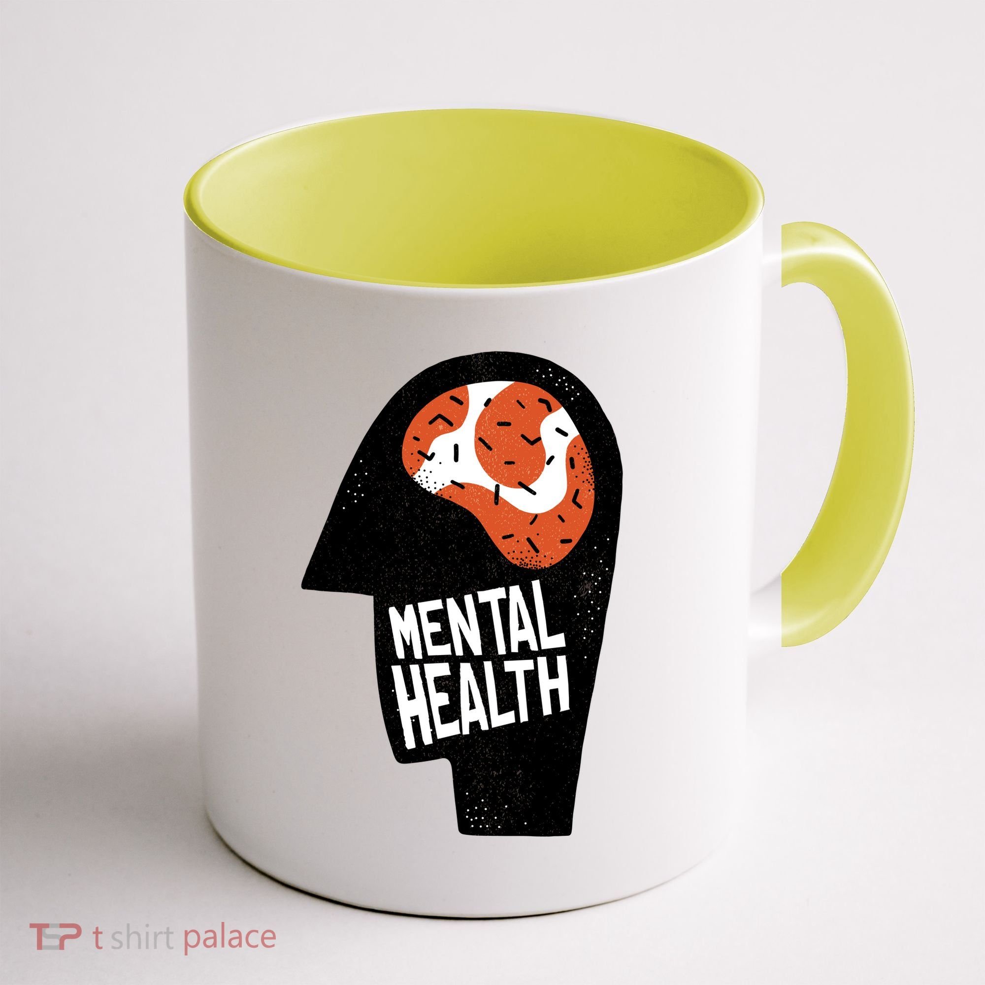 Mental Health Brain Coffee Mug