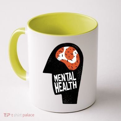 Mental Health Brain Coffee Mug