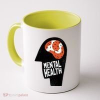Mental Health Brain Coffee Mug thumb 0