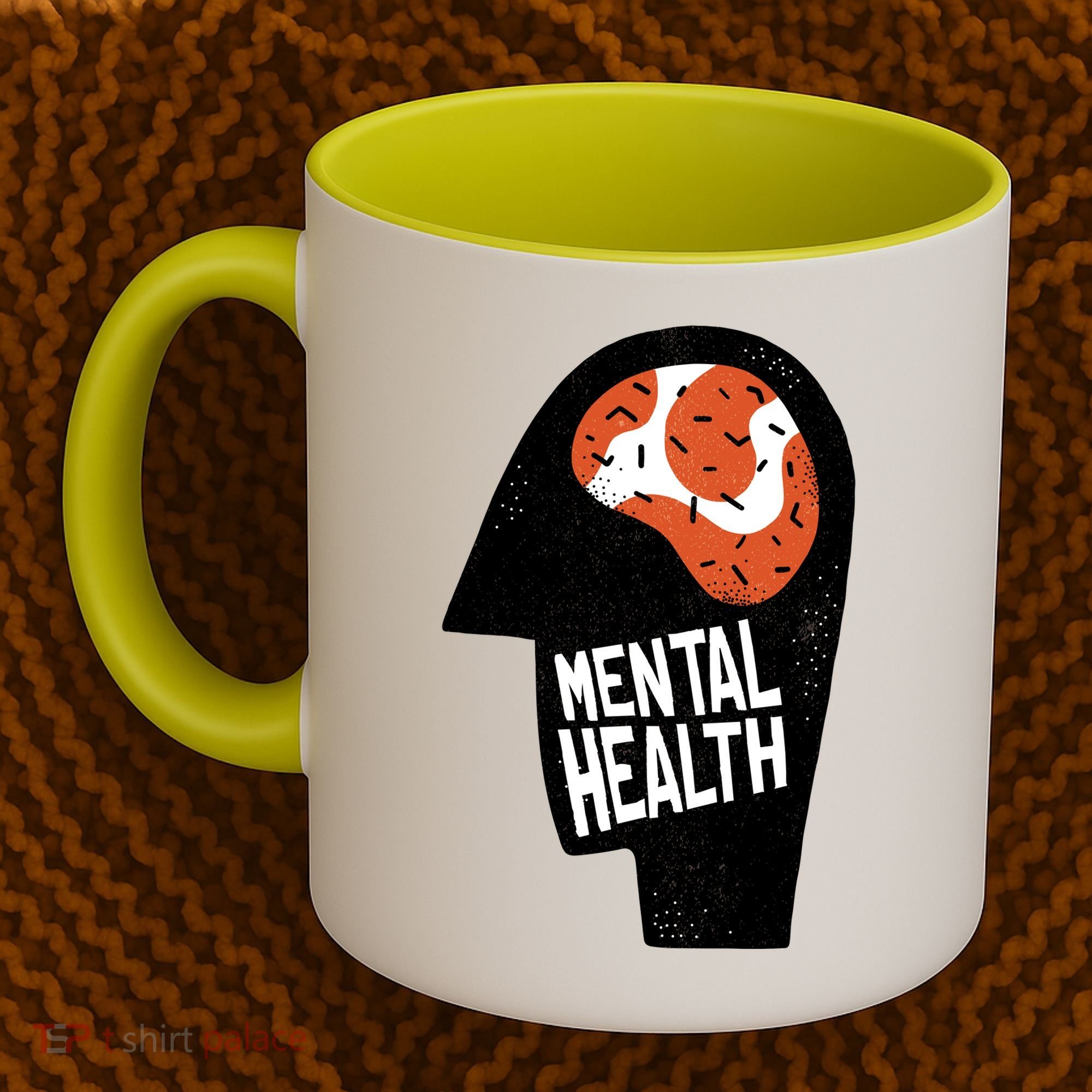 Mental Health Brain Coffee Mug
