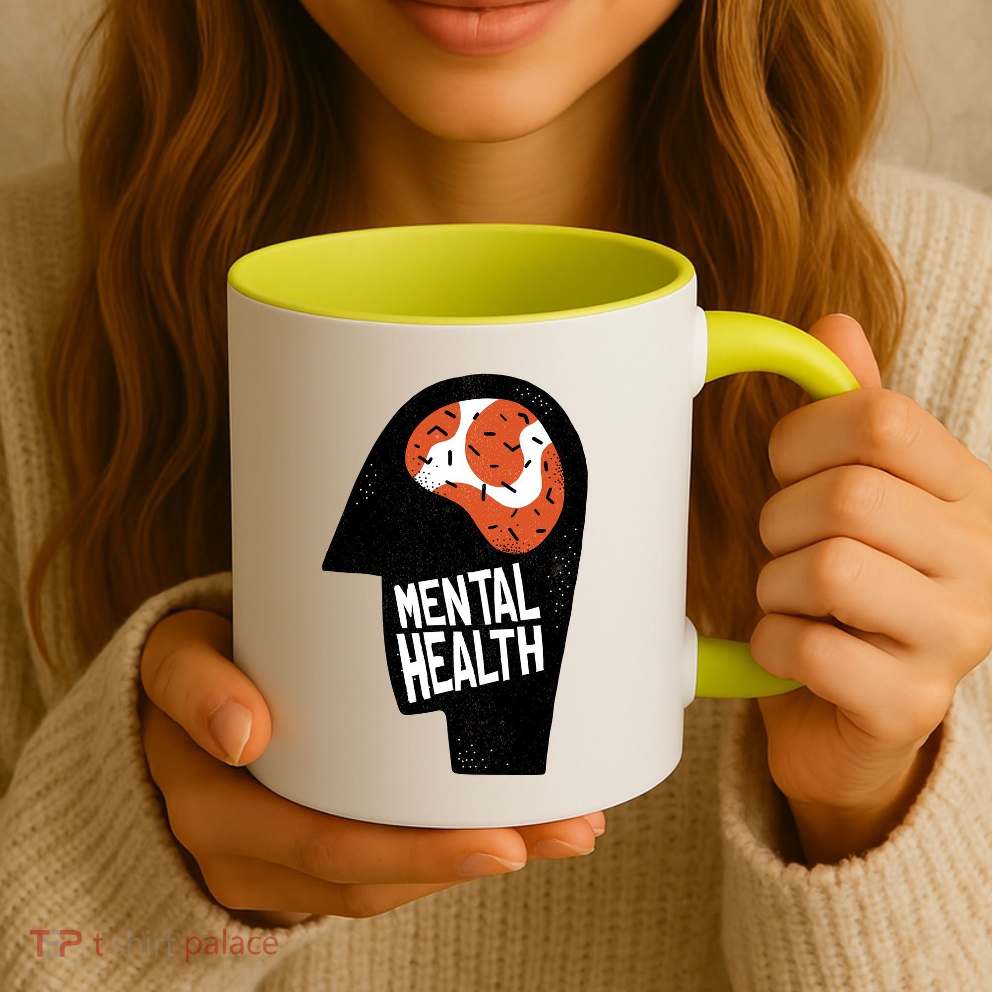 Mental Health Brain Coffee Mug