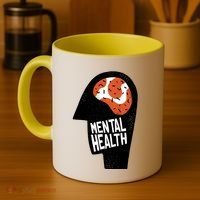 Mental Health Brain Coffee Mug thumb 4