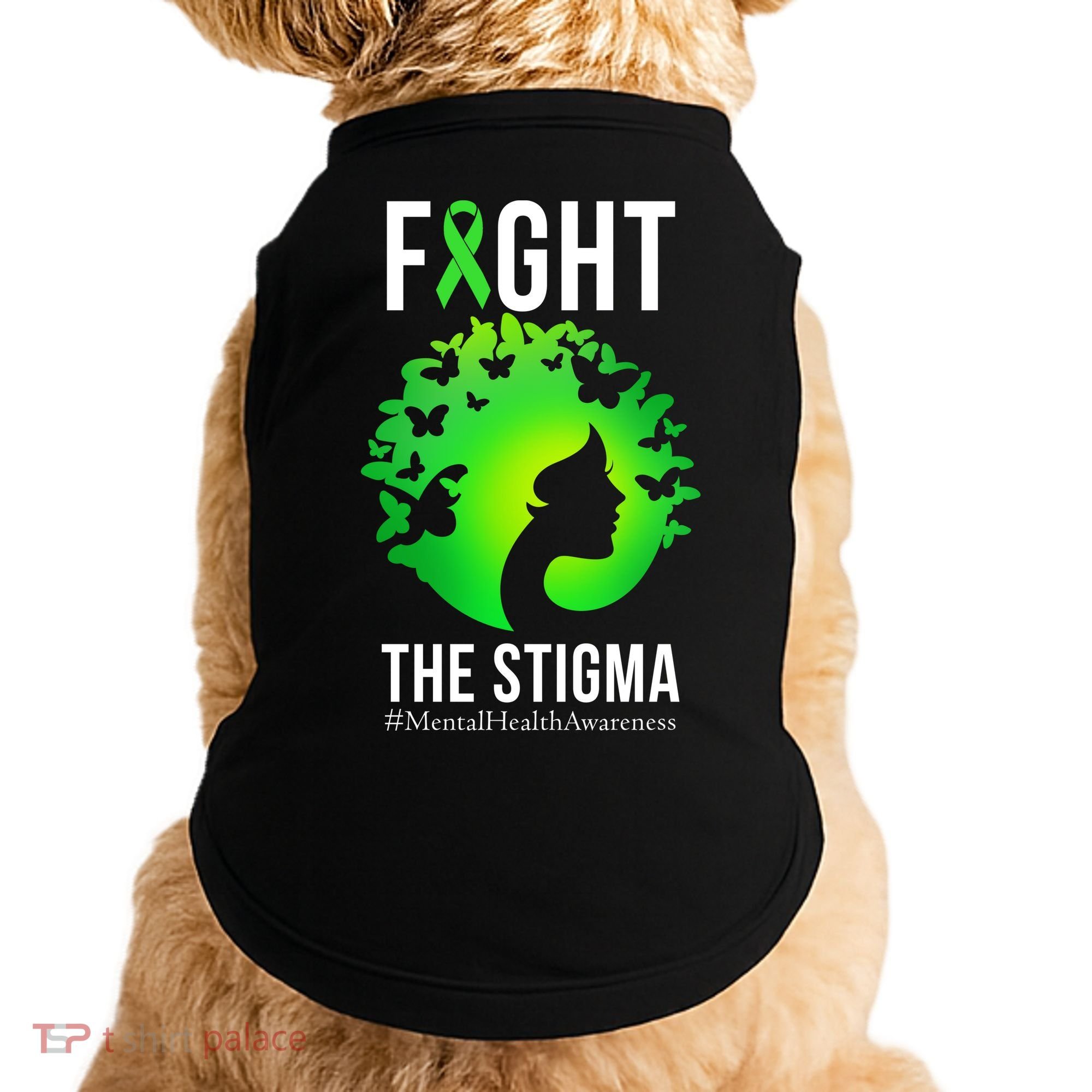 Mental Health Fight The Stigma Doggie Tank