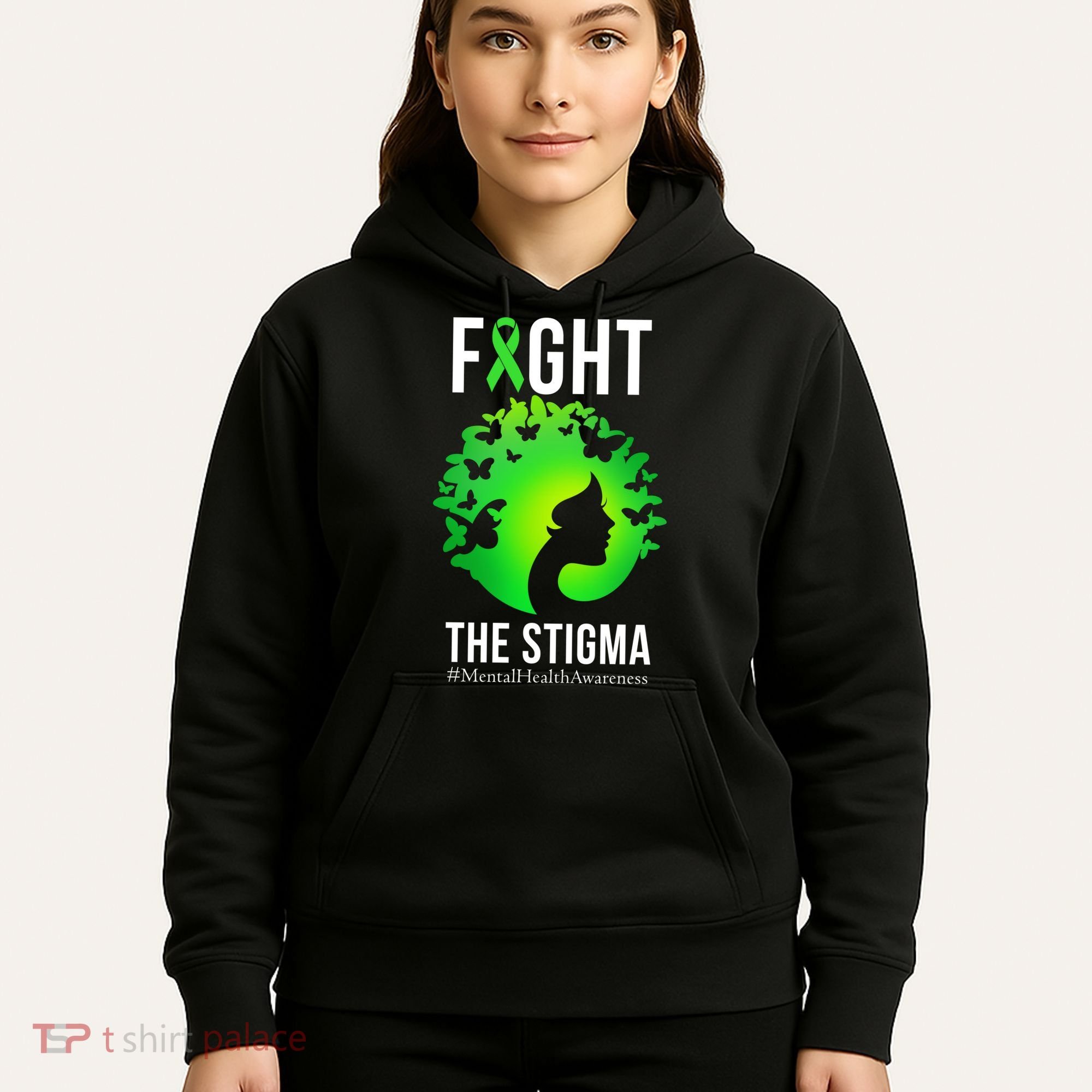 Mental Health Fight The Stigma Hoodie