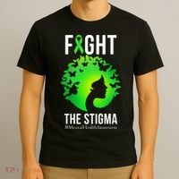 Mental Health Fight The Stigma T-Shirt thumb 3