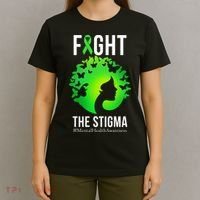 Mental Health Fight The Stigma T-Shirt thumb 4