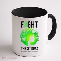 Mental Health Fight The Stigma Coffee Mug thumb 1