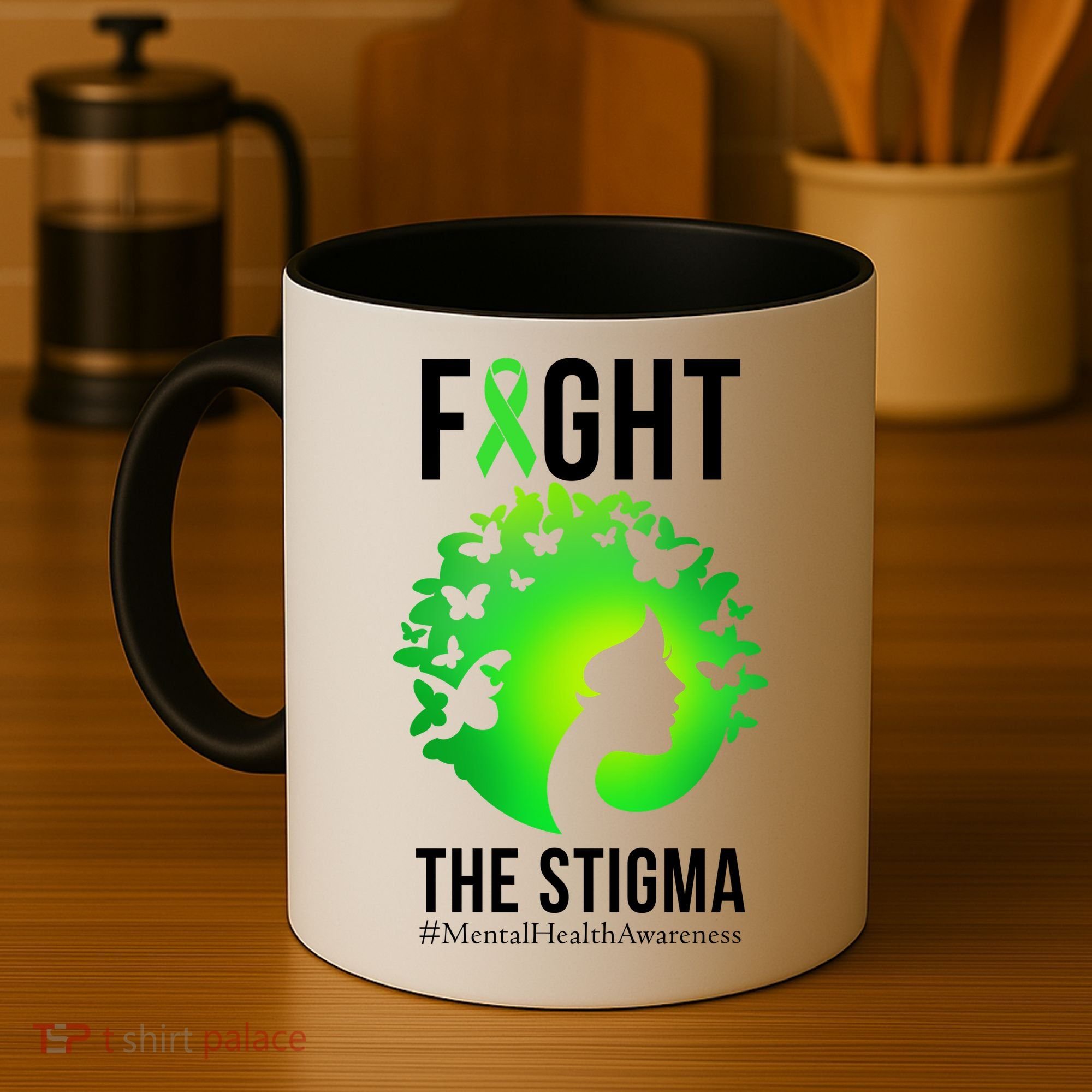 Mental Health Fight The Stigma Coffee Mug