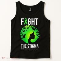 Mental Health Fight The Stigma Tank Top thumb 2