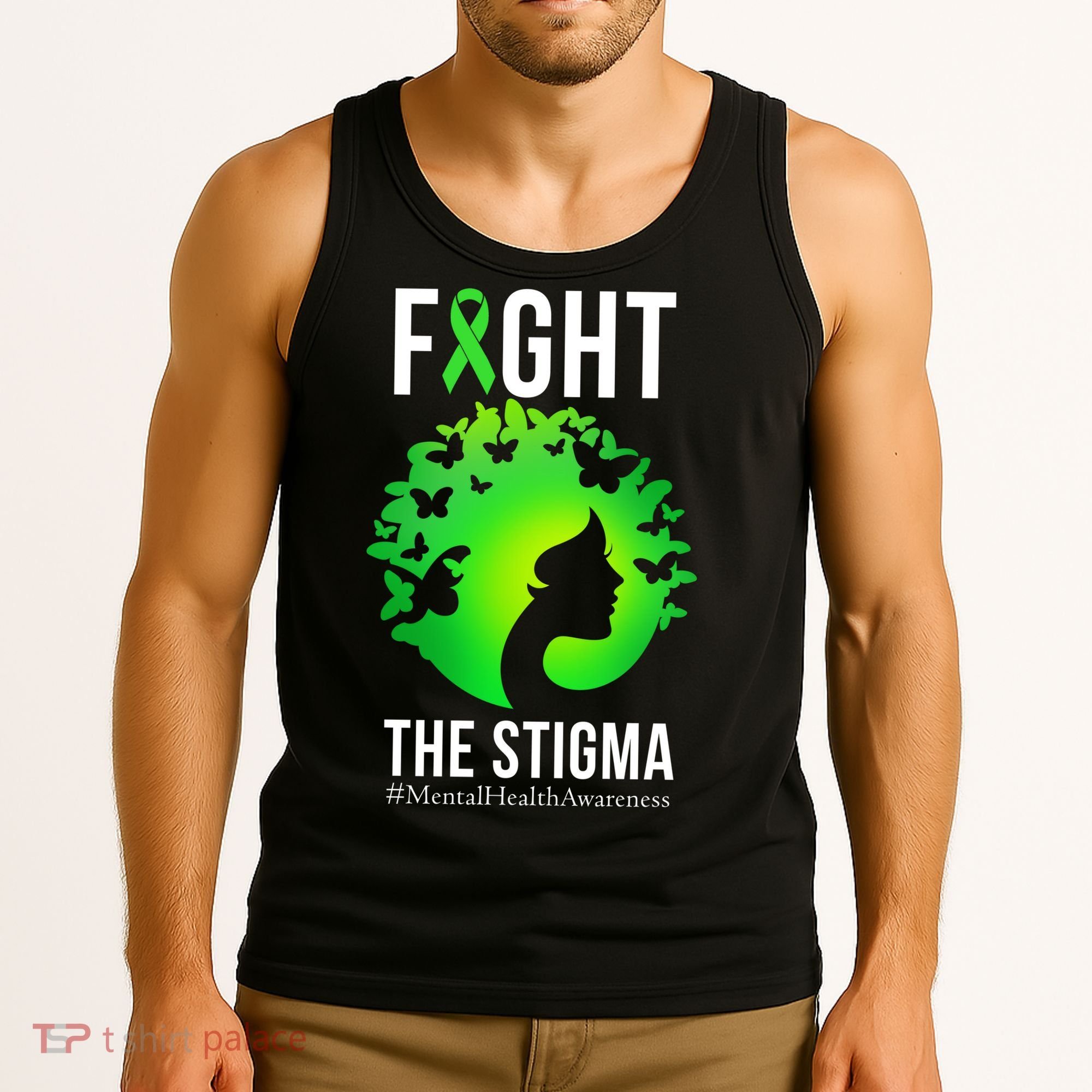 Mental Health Fight The Stigma Tank Top