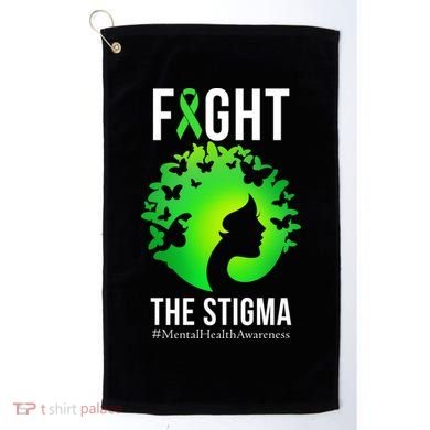 Mental Health Fight The Stigma Golf Towel