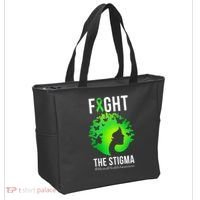 Mental Health Fight The Stigma Tote Bag thumb 2