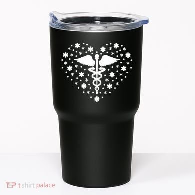 Mental Health Heart Symbol Tumbler