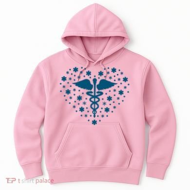 Mental Health Heart Symbol Hoodie