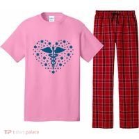 Mental Health Heart Symbol Pajama Set thumb 0